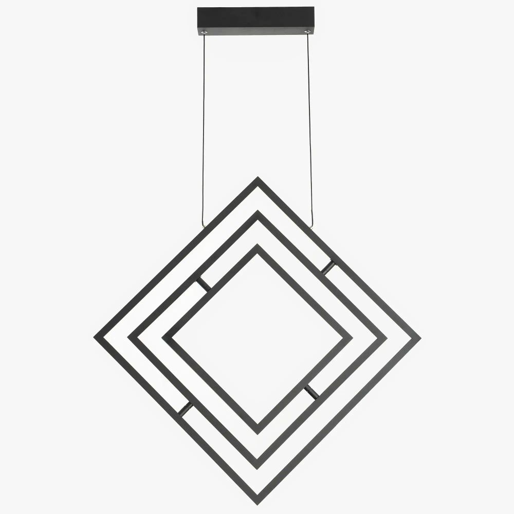 Citilux Cube CL719241 Подвесная светодиодная люстра Чёрная