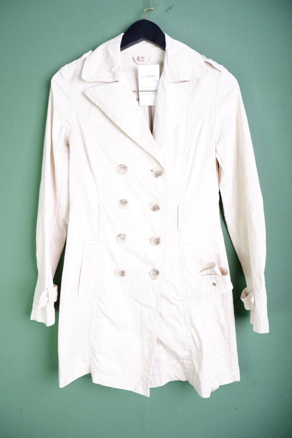 Тренч Zolla весенний, маркировка XXS, визуально на 40 размер