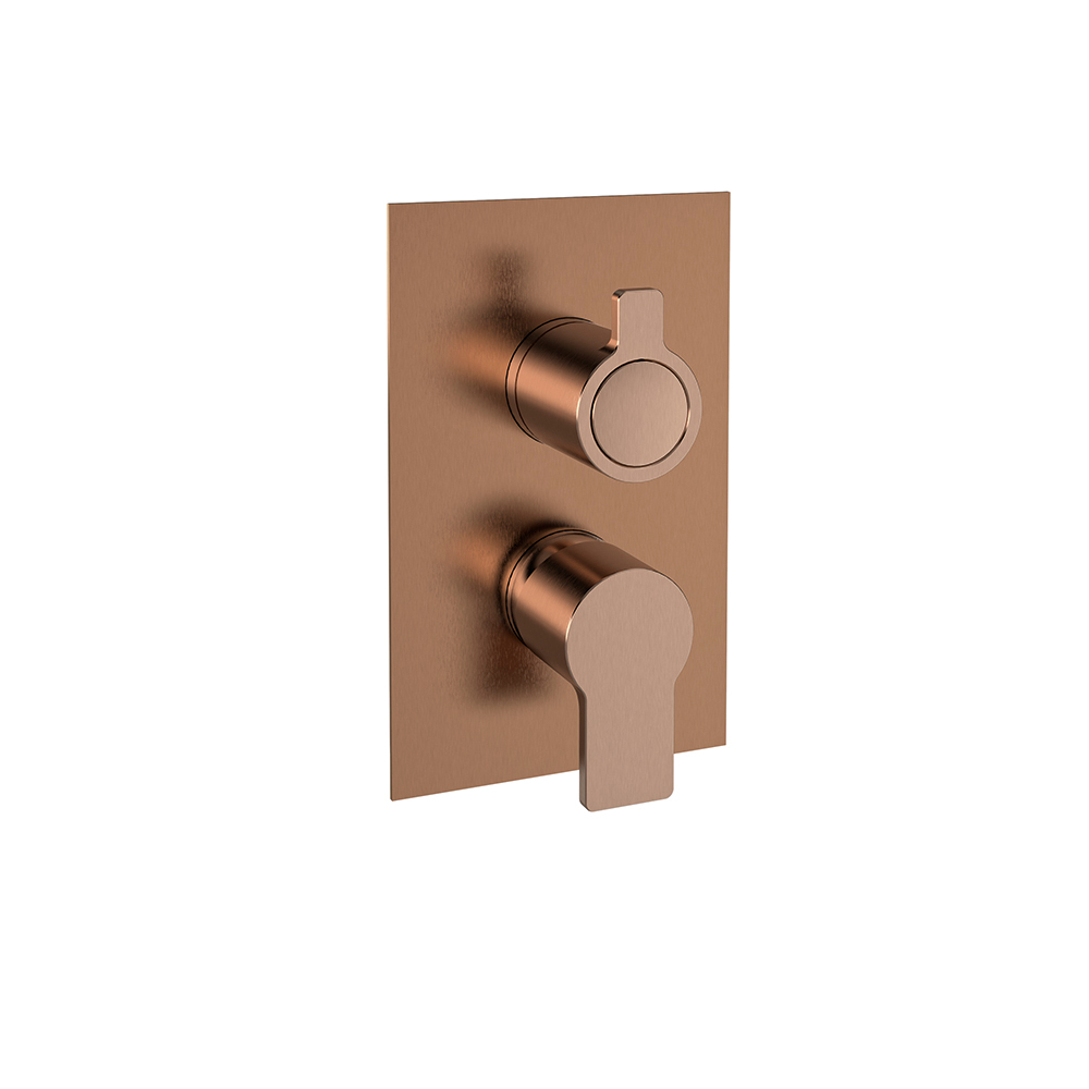 Встраиваемый смеситель для душа на 3 выхода BLAUTHERM 941513KSCUC медь