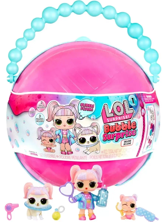 Набор куклы Лол Чемодан Lol Bubble Deluxe оригинал