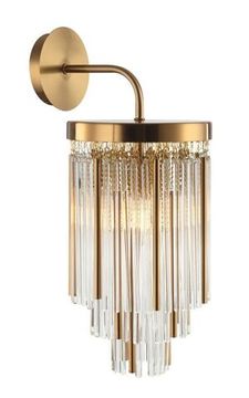 Светильник настенный 1*Е14 2147/05/01W бронза Style rain Stilfort