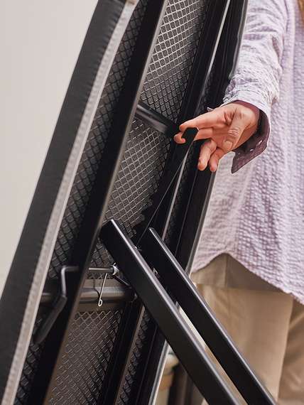 Доска гладильная напольная smart iron, 122х43 см, графит