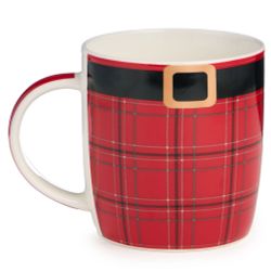 НАБОР ПОСУДЫ LEFARD "САНТА" 2 ПР. (КРУЖКА 355 МЛ, САЛАТНИК 12,5 СМ)