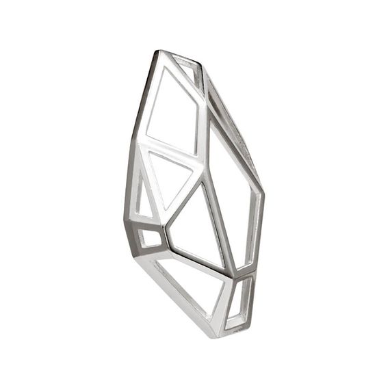 Подвеска Грани - кулон из серебра, вид 2