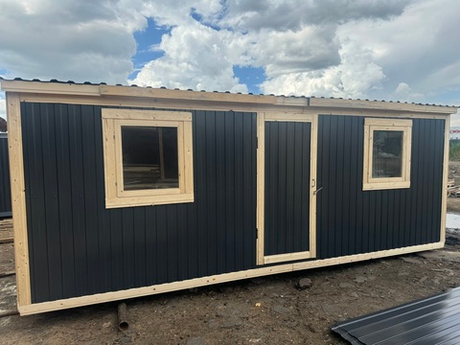 Бытовка распашонка "Графит" 6х2.3