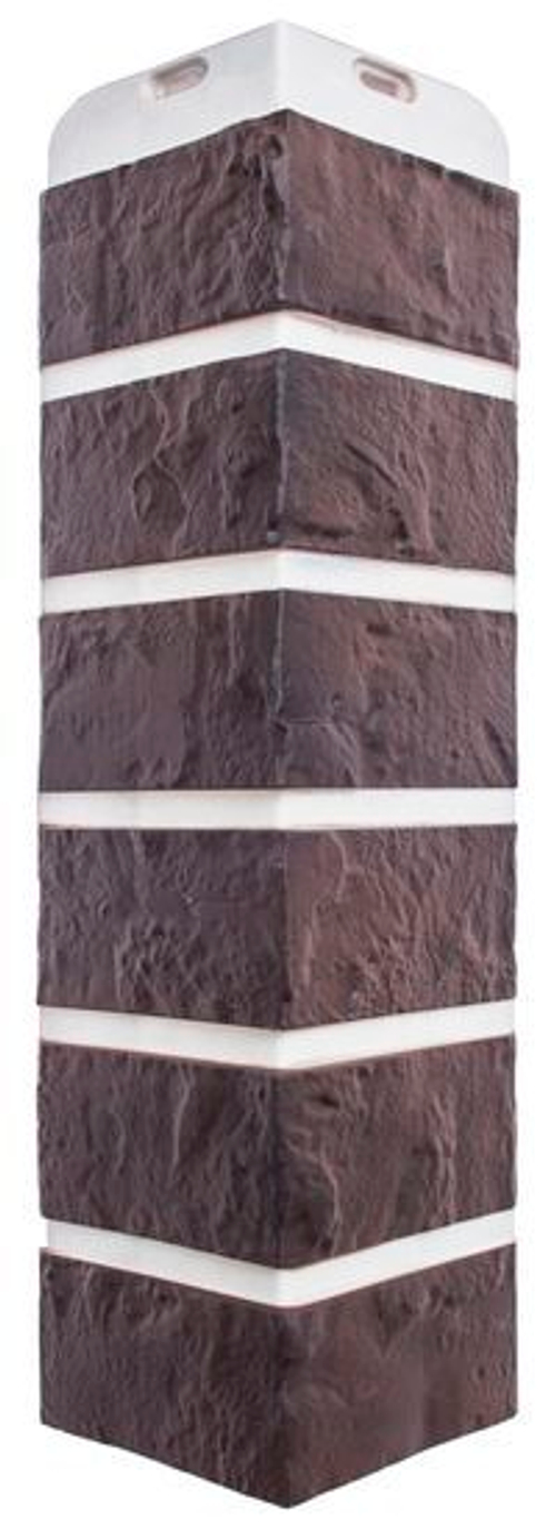 Наружный угол Альта профиль кирпич Рижский 05