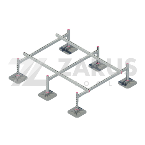Рама кровельная для климатического оборудования 1300х2000мм (до 650кг)