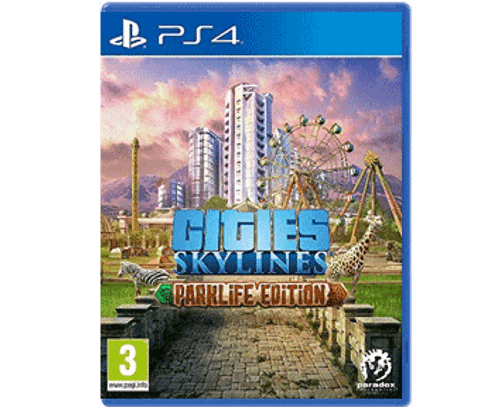 Cities Skylines Parklife Edition PS4 Б\У