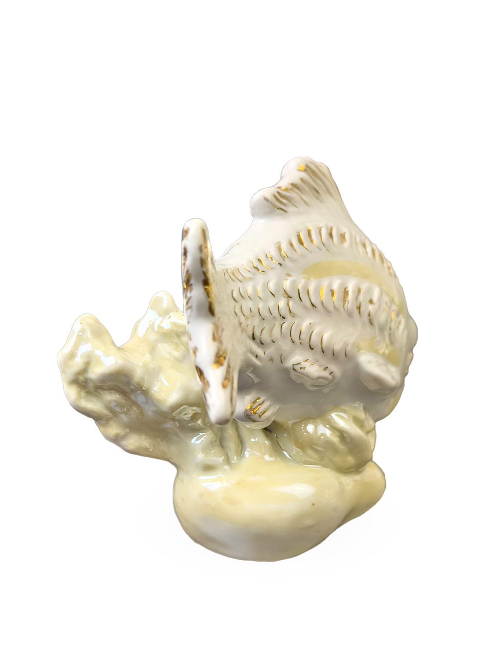 Фарфоровая статуэтка "Рыба - карп" Дулево