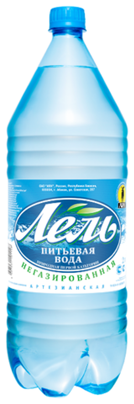 Лель мин.вода б/газ 2л
