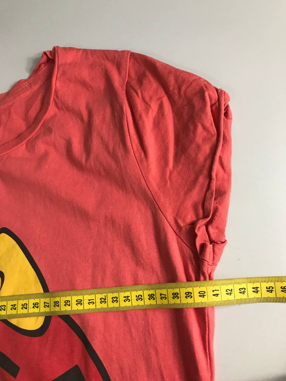 Футболка с птичкой, маркировка М, визуально 46 размер