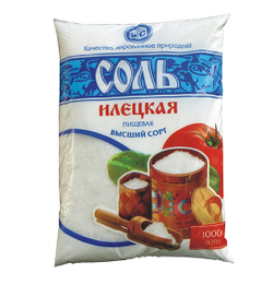 Соль крупная 1 помол в/с Илецк 1 кг