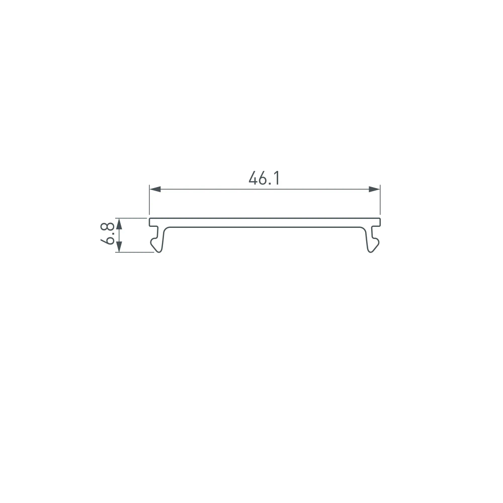 Экран SL-LINIA45-FANTOM-2000 Frost (Arlight, Пластик) 027293