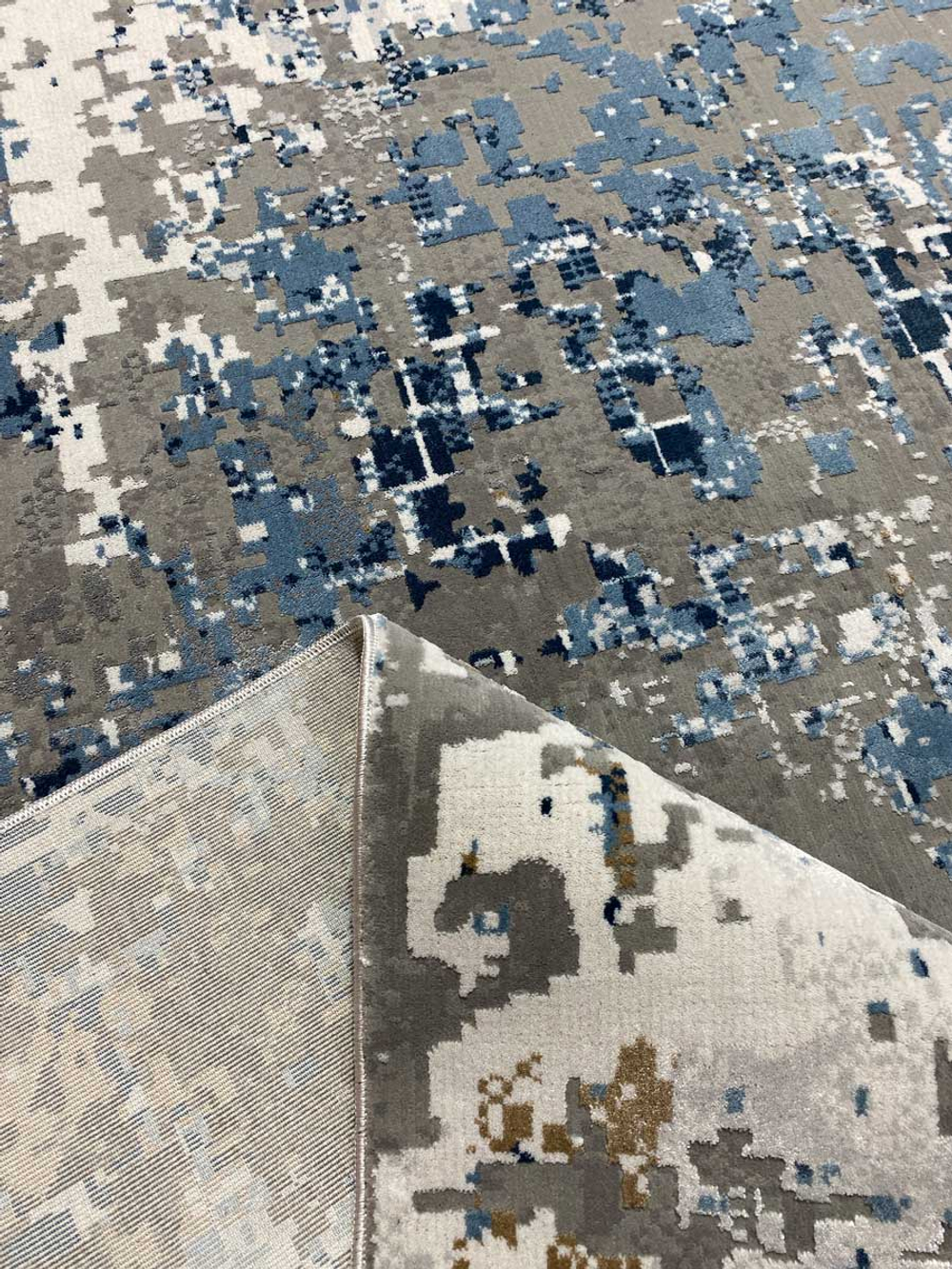 Ковер Aspect 8440A Grey_Blue Прямоугольник