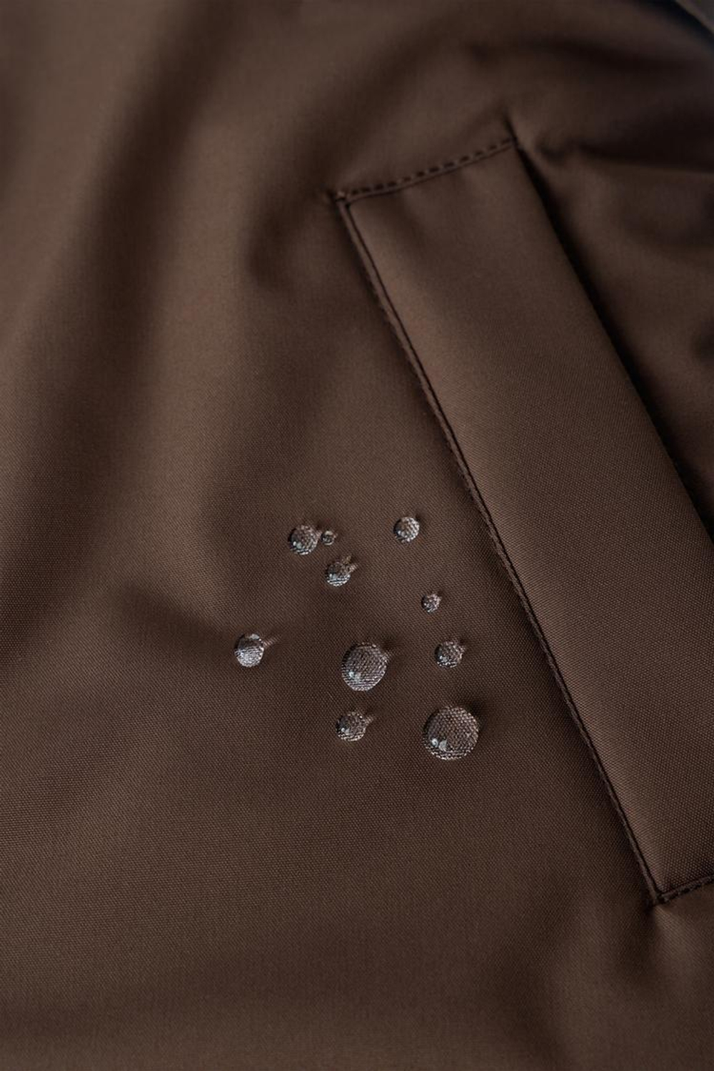 ZARA ВЕТРОЗАЩИТНЫЙ И ВОДОНЕПРОНИЦАЕМЫЙ КОМБИНЕЗОН RECCO® SYSTEM, ШОКОЛАДНЫЙ