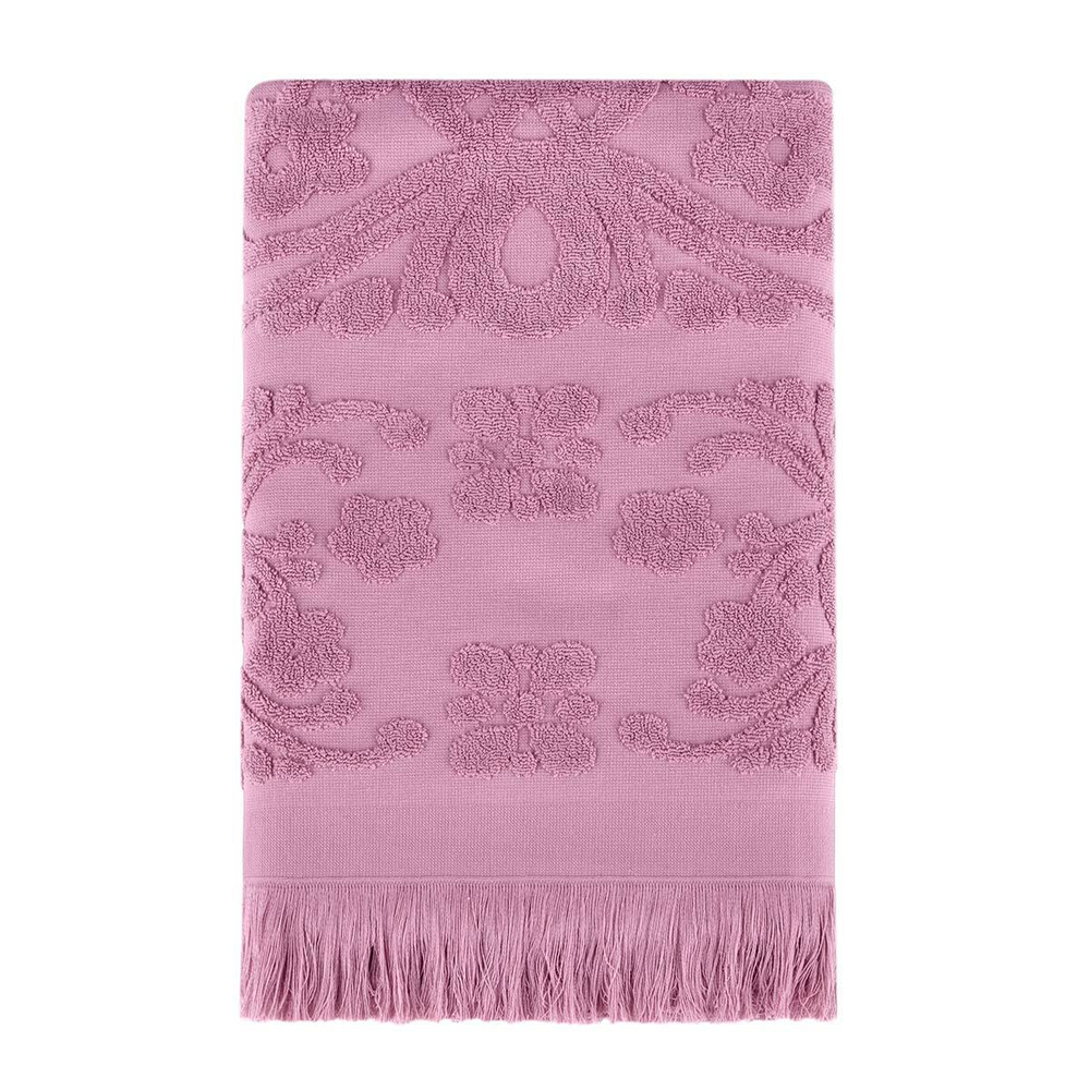 Полотенце 30х50 Arya home Isabel Soft сухая роза