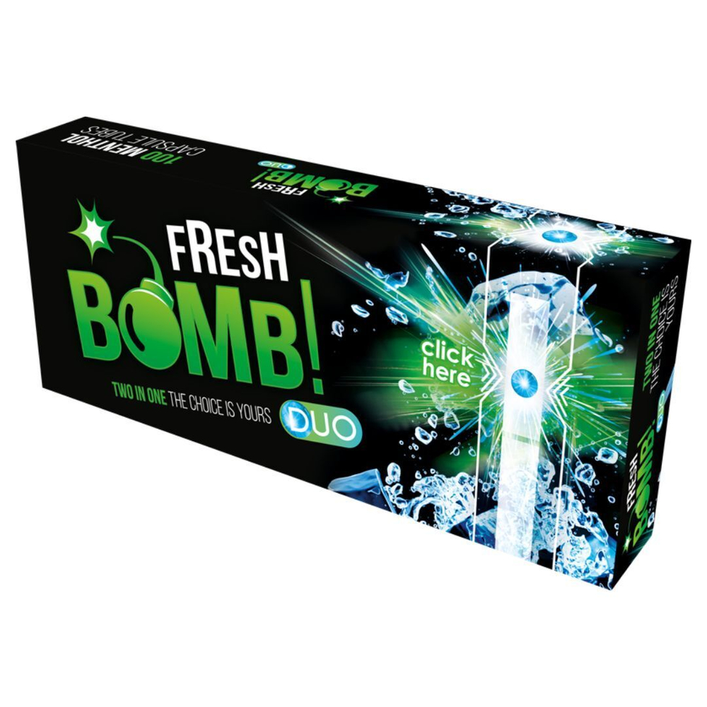 Гильзы для сигарет "Fresh Bomb" Фильтр с капсулой Ментол 100шт.