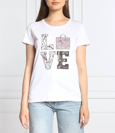 футболка Liu Jo - белый(WF2436 JS923)