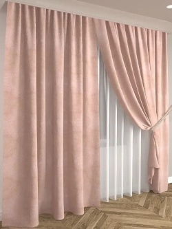 Шторы Канвас в гостиную спальню детскую 240 х 150 см / 2 шт