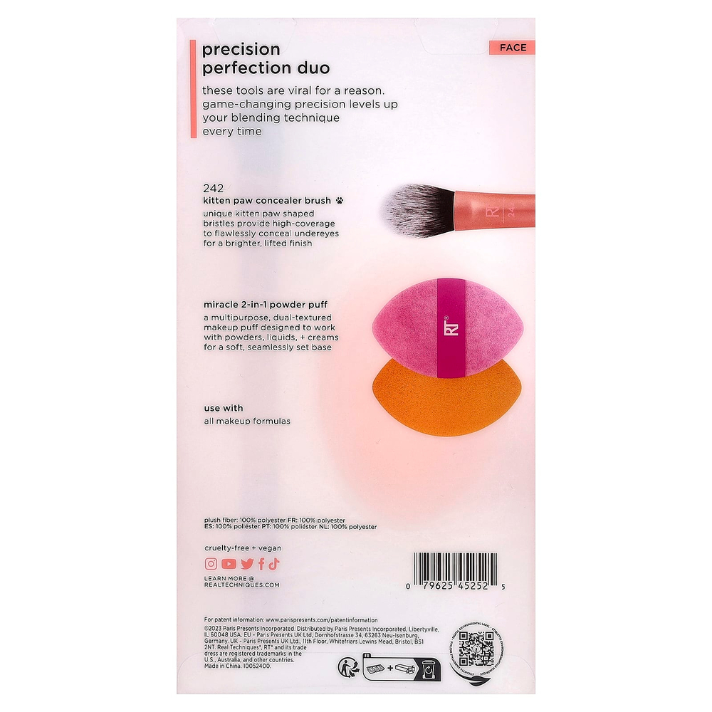 Real Techniques, Precious Perfection Duo, средство для лица, набор из 2 средств