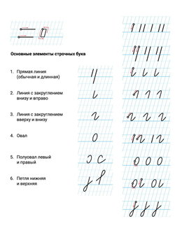 Набор тетрадей для прописей №1, 50 шт