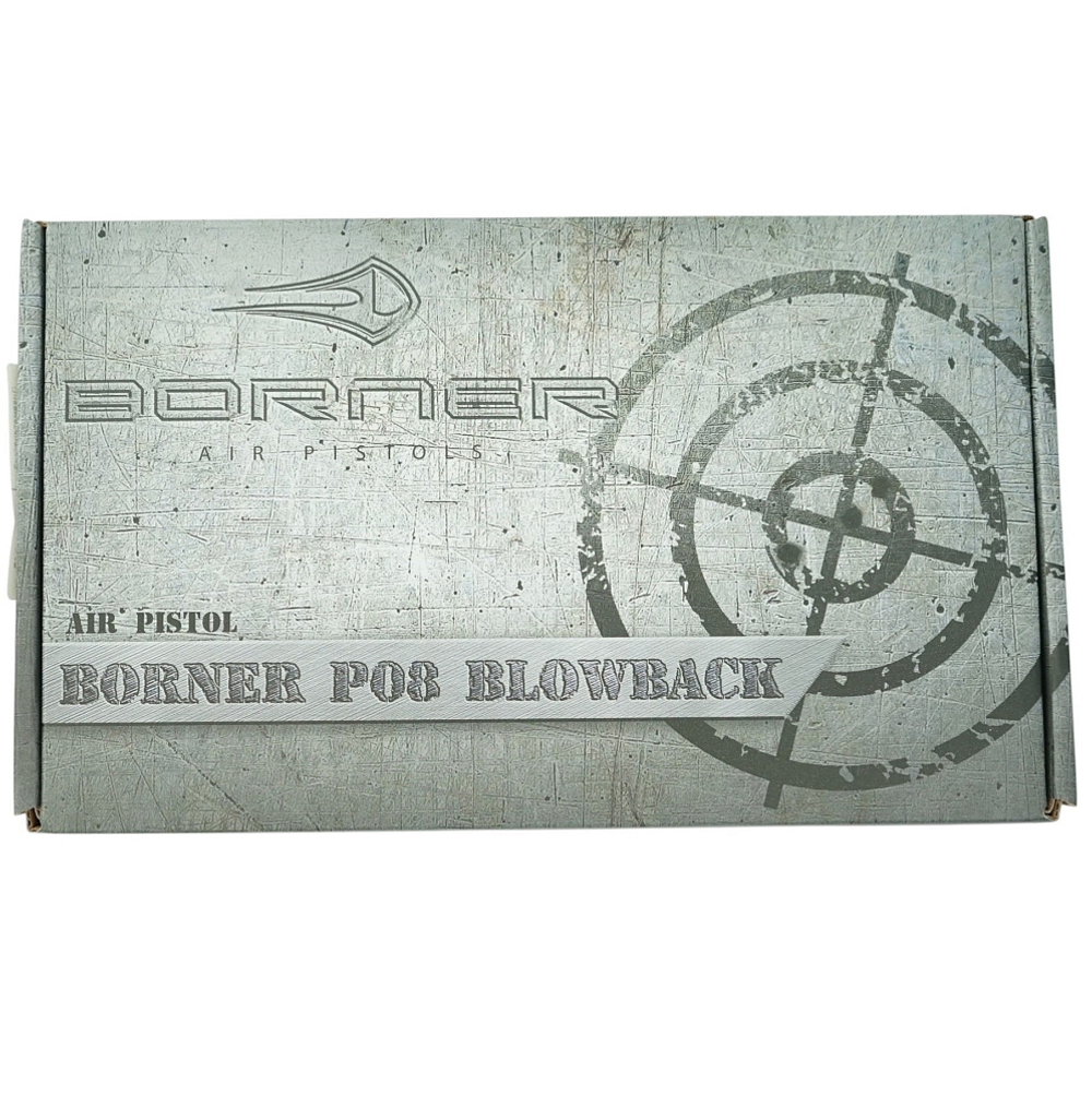 Пистолет пневматический Borner P08 4,5 мм BLOWBACK