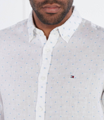 Льняная рубашка FIL COUPE SF Tommy Hilfiger - белый(MW0MW34615)