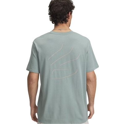 Баскетбольная футболка Under Armour Curry Heavyweight Trend Green T-Shirt