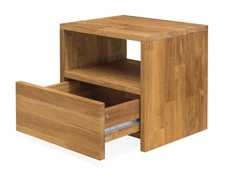 Тумба прикроватная из массива дуба Ланс-1