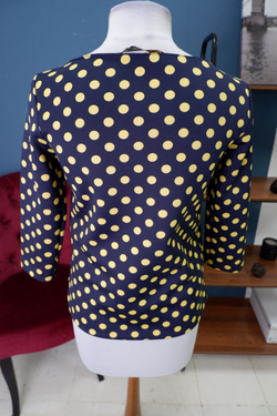 Блуза Zara в горох 42 размер