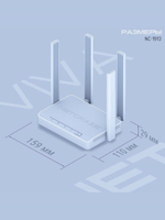Гигабитный интернет-центр Netcraze Viva (NC-1913) с Mesh Wi-Fi 5 AC1200, 4-портовым Smart-коммутатором и многофункциональным портом USB