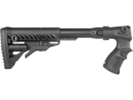 Телескопический складной приклад AGRF 870 FK на Remington 870, черный, FAB Defense