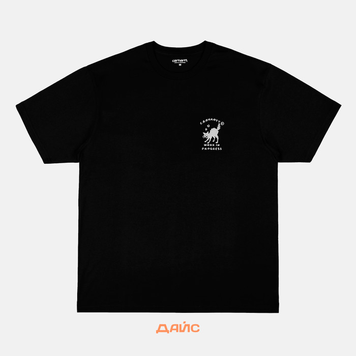Футболка мужская Carhartt WIP Icons артикул:I033271_black - купить в магазине Дайс