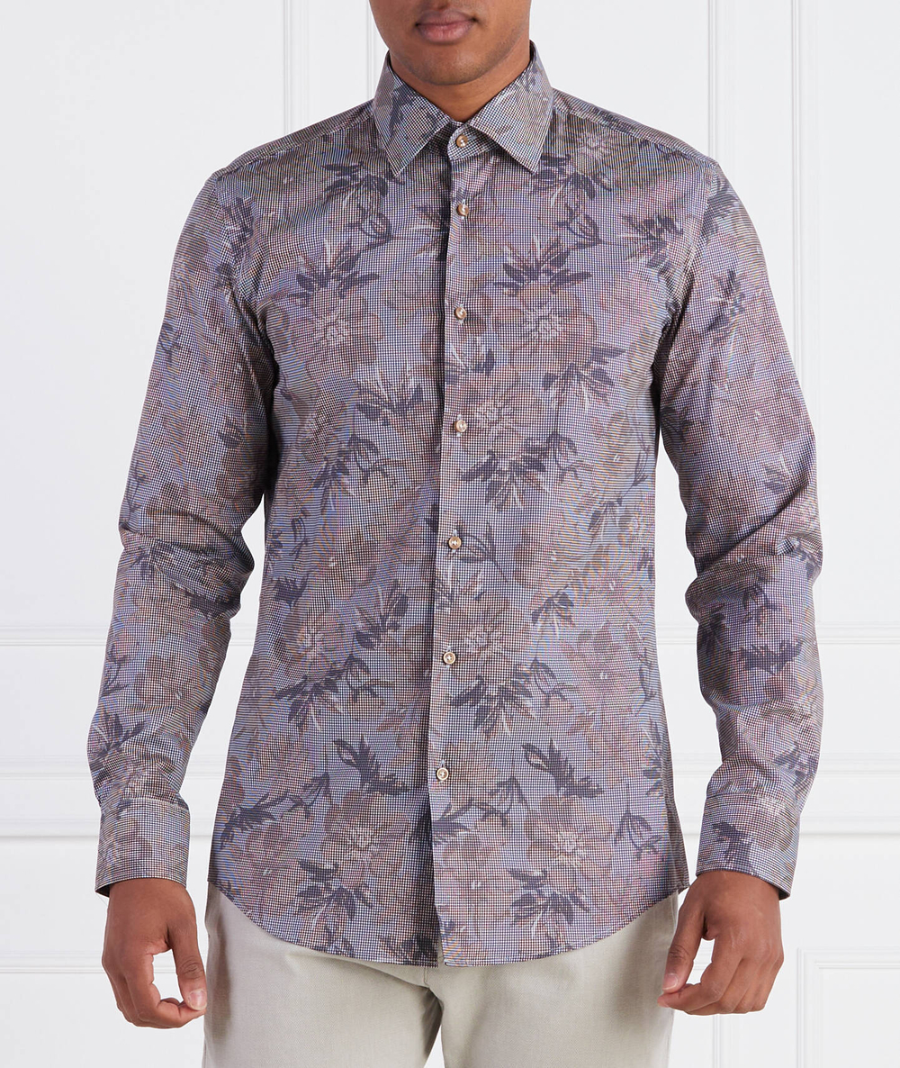 Рубашка H-HANK-kent BOSS BLACK - темно-синий(50496577)