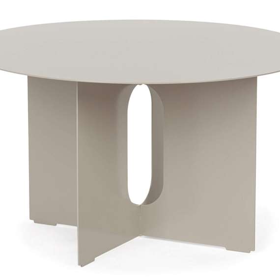 Кофейный стол Talaya Ø65х37 см, бежевый металл