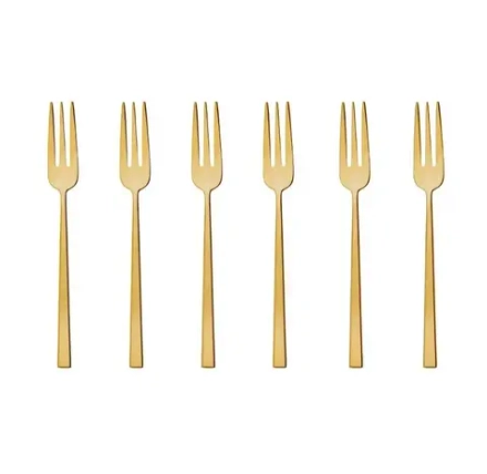 Sambonet Набор из 6 вилок Rock PVD Gold