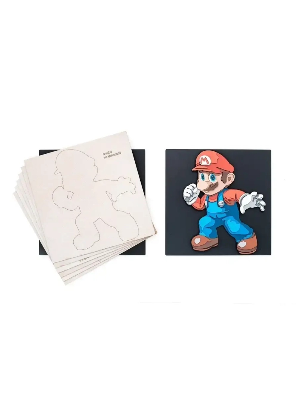 3D Картина по номерам Супер Марио, игра Super Mario