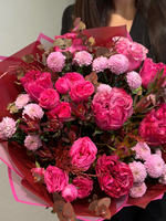 Букет "Малиновое чудо"