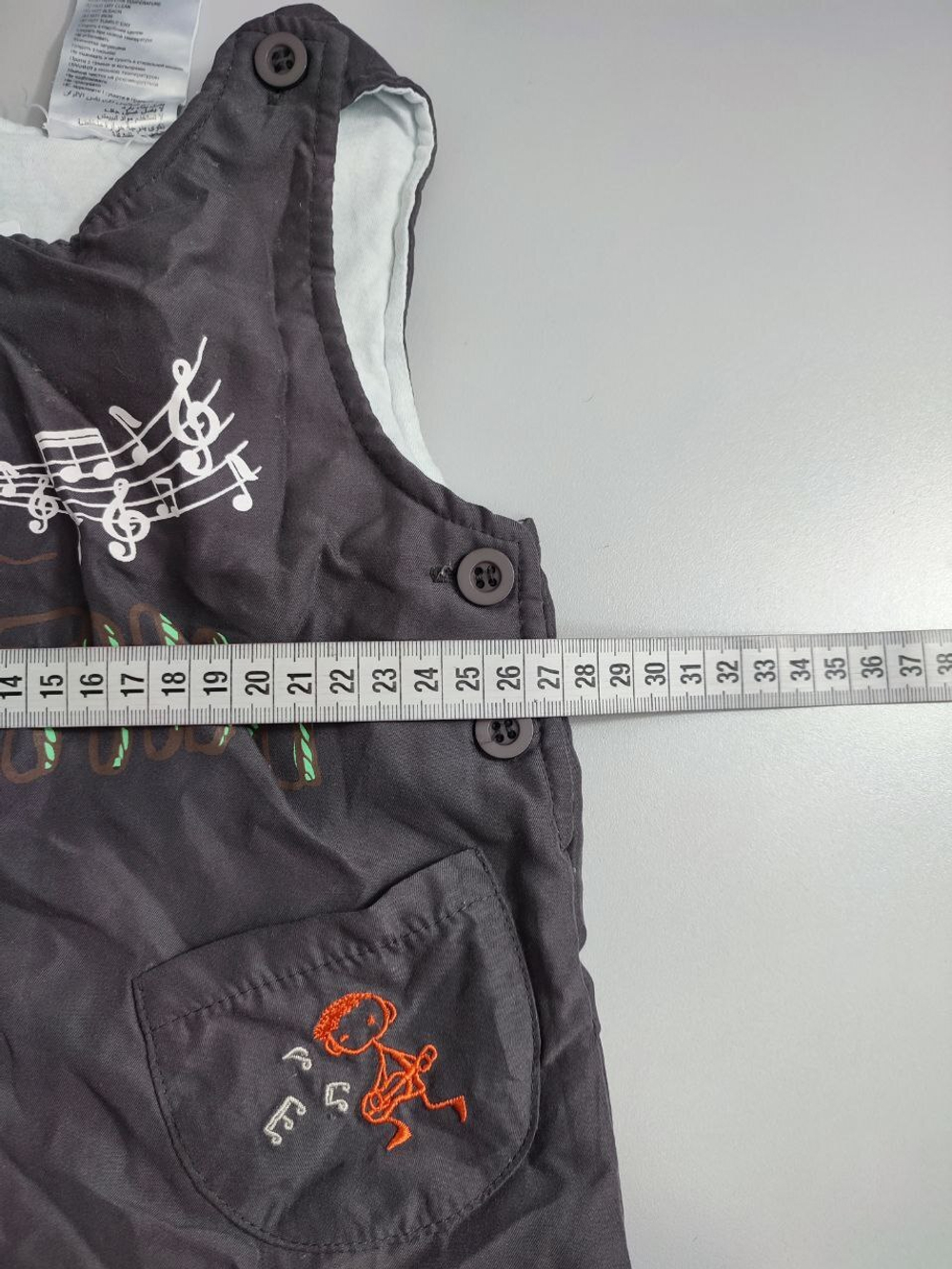 Комбинезон теплый на 3-6 месяцев