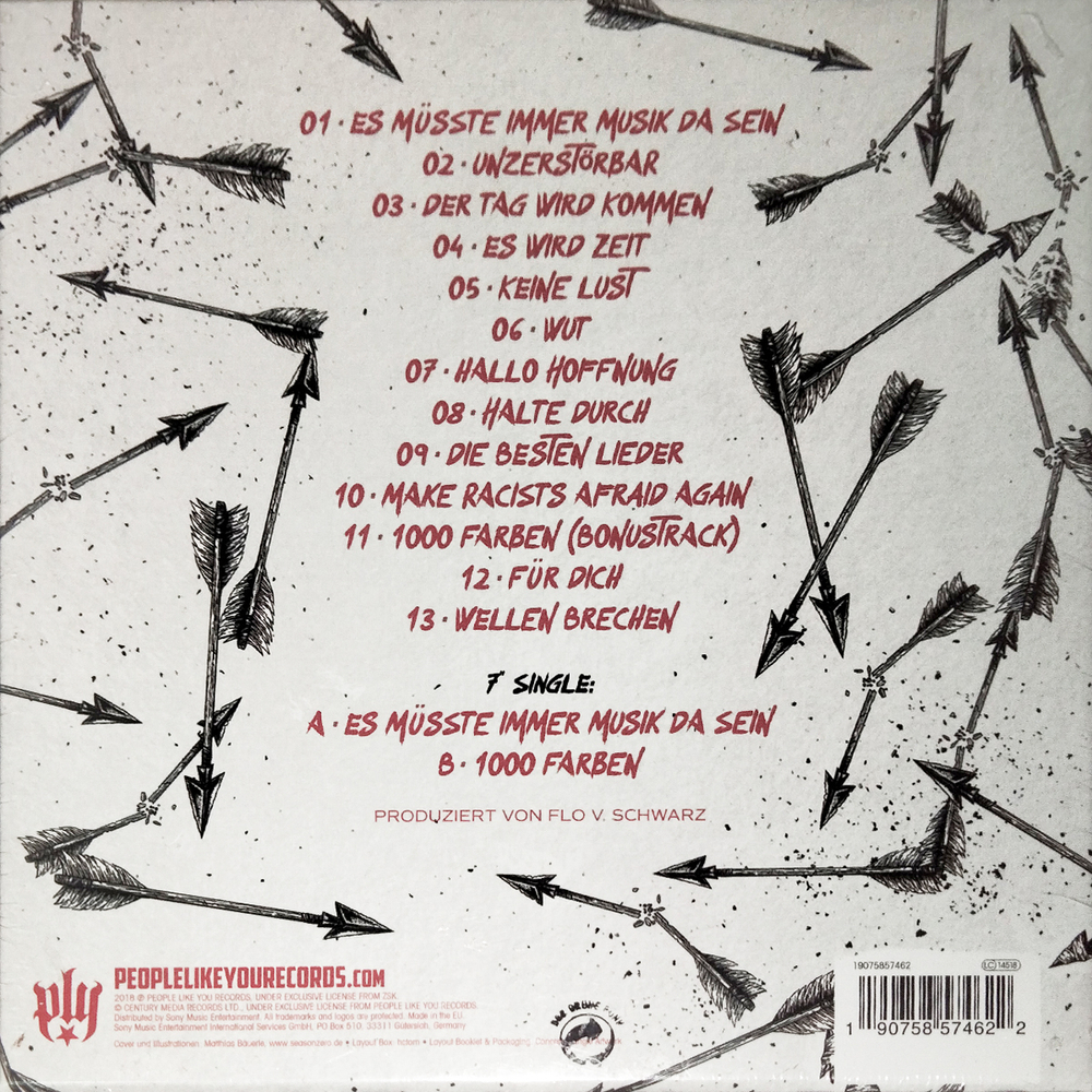 ZSK / Hallo Hoffnung (Limited Edition)(CD+7" Vinyl)