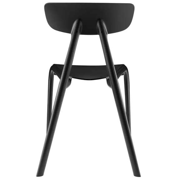 Черный пластиковый стул Tilt | Купить в Hallberg.ru