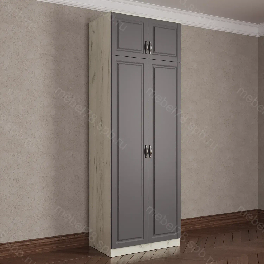 Шкаф распашной с антресолью 2/1 (мадес)