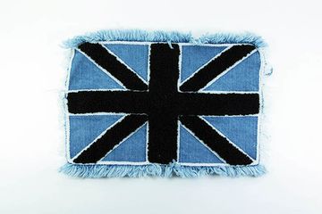 Нашивка Британский флаг (большая) джинсовая