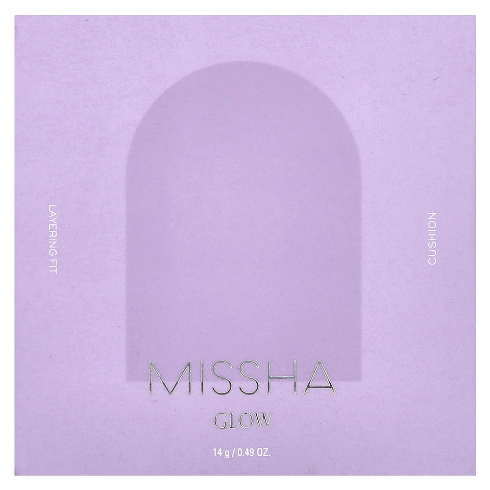 Missha, кушон, для сияния кожи, № 17 слоновая кость, 14 г (0,49 унции)