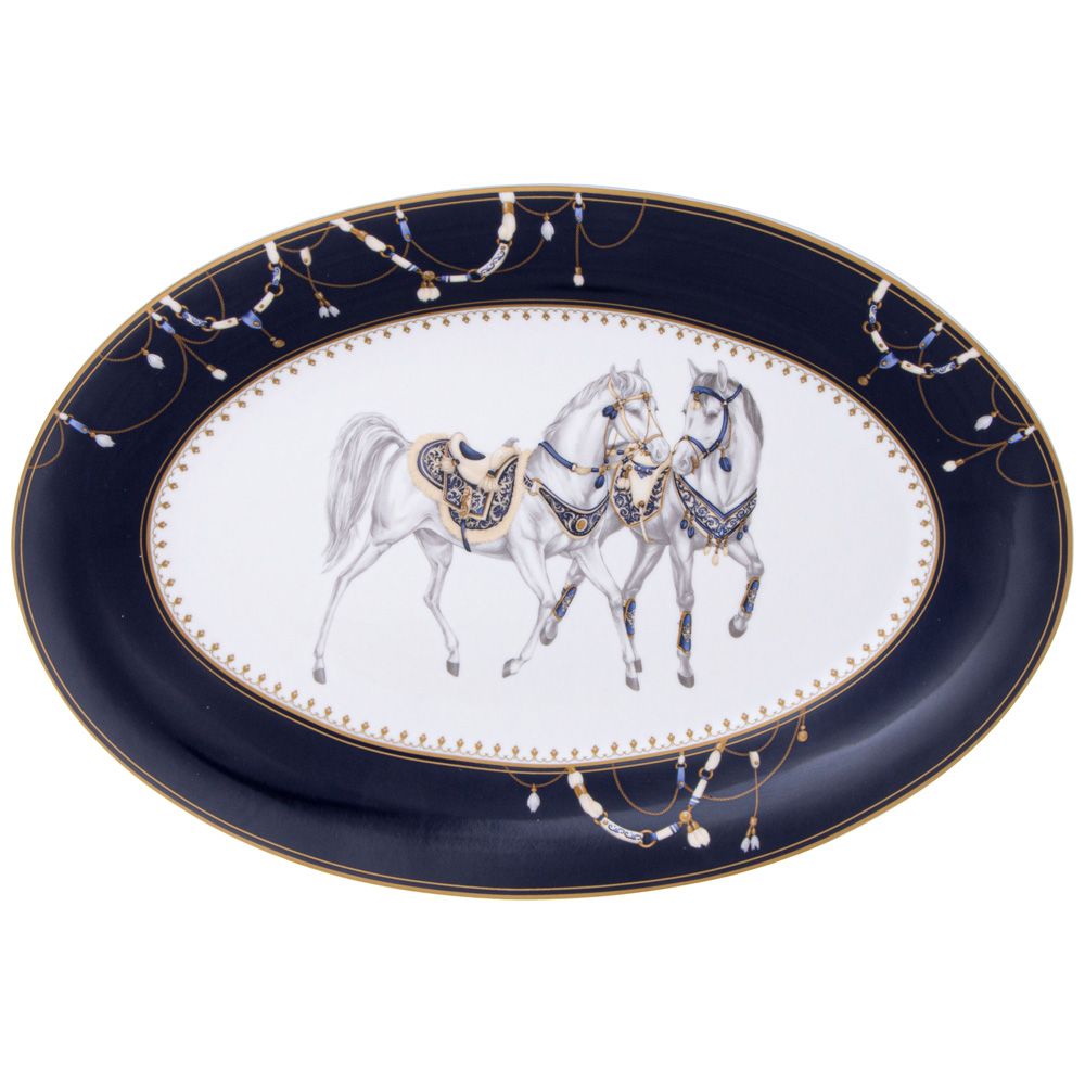 СЕРВИЗ ОБЕДЕННЫЙ LEFARD "HORSE CLUB" НА 6 ПЕР. 23 ПР. (КОР=2НАБ.)