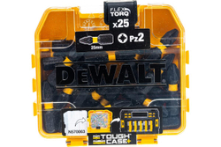 Биты PZ2, 25 мм, 25 шт в кейсе DEWALT DT70556T