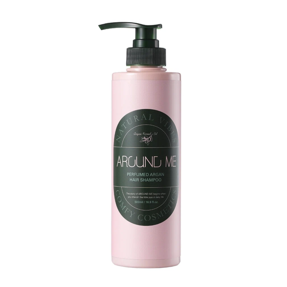 Welcos Парфюмированный шампунь для волос с экстрактом арганы Around Me Perfumed Argan Hair Shampoo 500мл