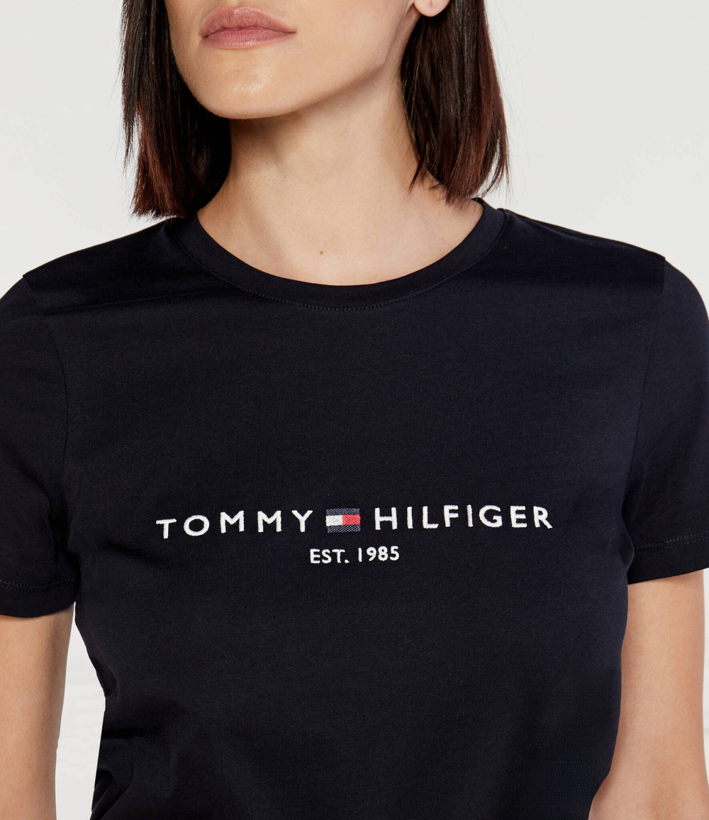 футболка Tommy Hilfiger - темно-синий(WW0WW31999)