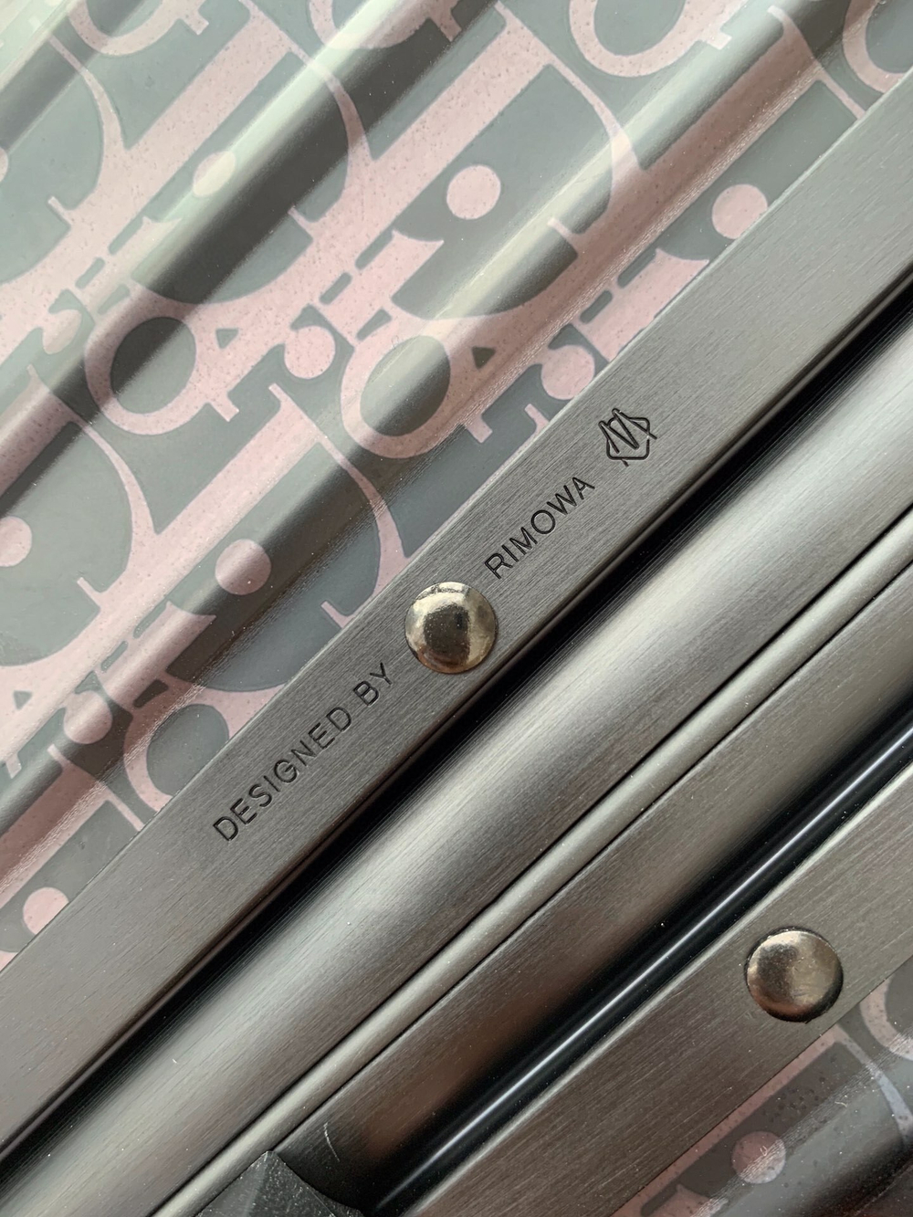 Christian Dior Suitcase Dior and Rimowa