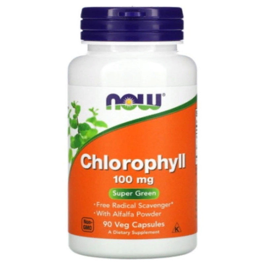 NOW Chlorophyll 100 мг. (90 капс.)